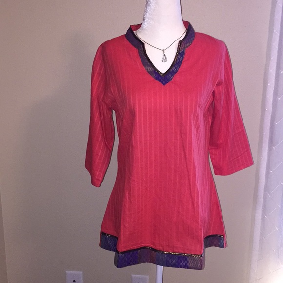 NWT, Cotton Cottage, women top, size M - Picture 1 of 5
